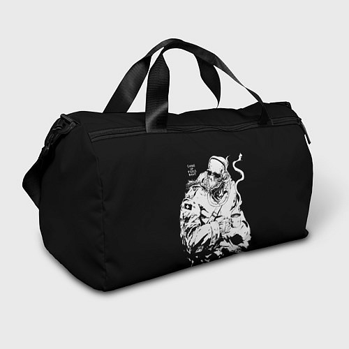 Спортивная сумка Скелет с кружкой / 3D-принт – фото 1