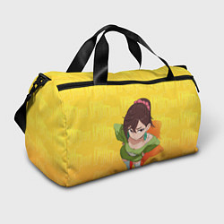 Сумки спортивные Дандадан - Момочка, цвет: 3D-принт