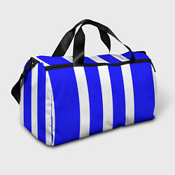 Спортивная сумка Color white blue line