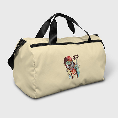 Спортивная сумка Включи мозги / 3D-принт – фото 1