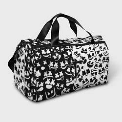 Сумки спортивные Doom x Marshmello pattern, цвет: 3D-принт
