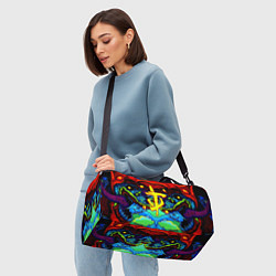 Сумки спортивные Doom hyper monster, цвет: 3D-принт — фото 2