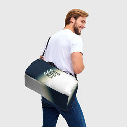 Сумки спортивные Крылатя фраза vvv - градиент, цвет: 3D-принт — фото 2