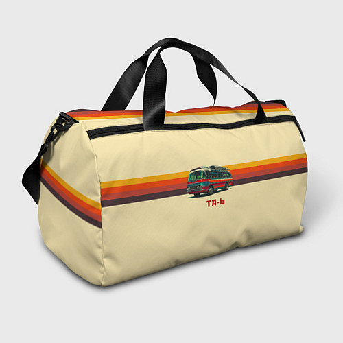 Спортивная сумка Ретро автобус ТА-6 поп-арт / 3D-принт – фото 1