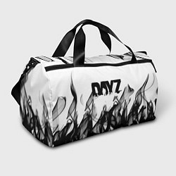 Спортивная сумка Dayz текстура огонь