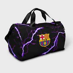 Сумки спортивные Barcelona neon storm, цвет: 3D-принт