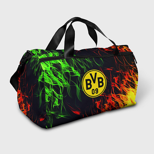 Спортивная сумка Borussia flame toxic / 3D-принт – фото 1
