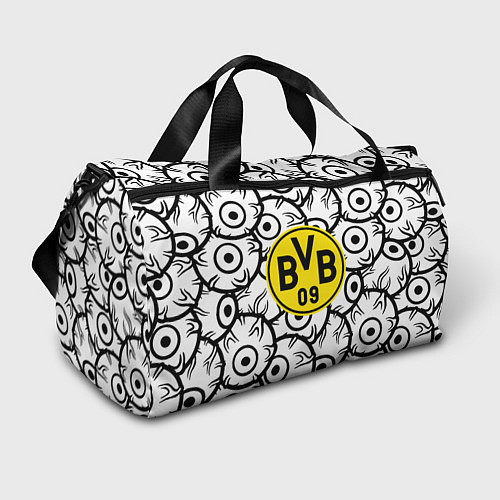 Спортивная сумка Borussia глаза текстура / 3D-принт – фото 1