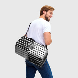 Сумки спортивные Barcelona спортивный паттерн, цвет: 3D-принт — фото 2