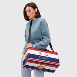 Сумки спортивные Советский союз - СССР, цвет: 3D-принт — фото 2
