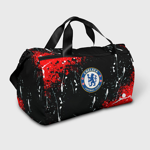 Спортивная сумка Chelsea брызги красок текстура / 3D-принт – фото 1