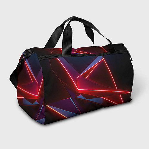 Спортивная сумка Neon laser red / 3D-принт – фото 1