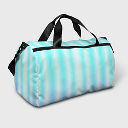 Сумки спортивные Neon white blue lines, цвет: 3D-принт