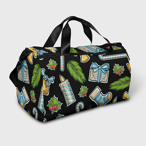 Спортивная сумка Christmas soul / 3D-принт – фото 1