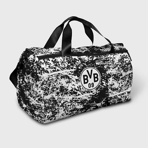 Спортивная сумка Боруссиа белые краски / 3D-принт – фото 1