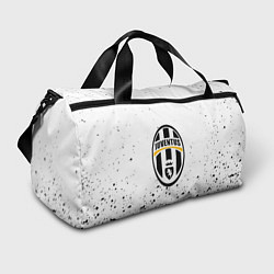 Сумки спортивные Juventus краски текстура всплеск, цвет: 3D-принт