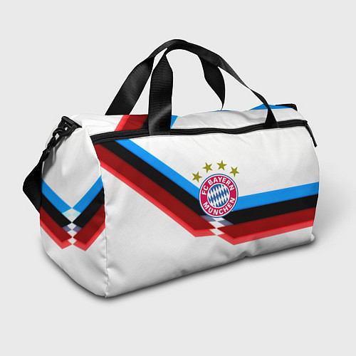 Спортивная сумка Бавария Мюнхен геометрия спорт / 3D-принт – фото 1