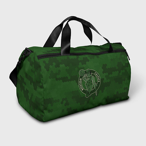 Спортивная сумка NBA Celtics camo / 3D-принт – фото 1