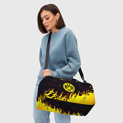Сумки спортивные Borussia краски соты, цвет: 3D-принт — фото 2