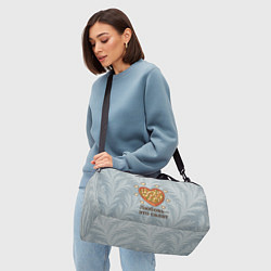 Сумки спортивные Любовь - это салат Оливье, цвет: 3D-принт — фото 2