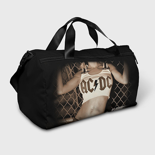 Спортивная сумка AC/DC Girl / 3D-принт – фото 1