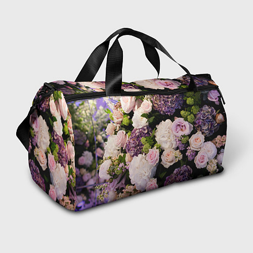 Спортивная сумка Весенние цветы / 3D-принт – фото 1