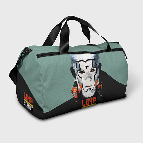 Спортивная сумка Limp Bizkit: Faith Face / 3D-принт – фото 1