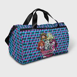 Сумки спортивные Monster High, цвет: 3D-принт