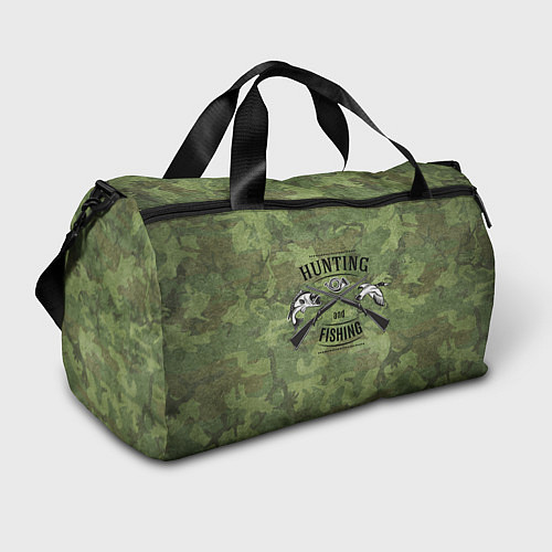 Спортивная сумка Hunting & Fishing / 3D-принт – фото 1