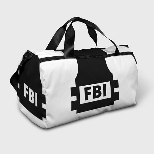 Спортивная сумка Бронежилет FBI / 3D-принт – фото 1