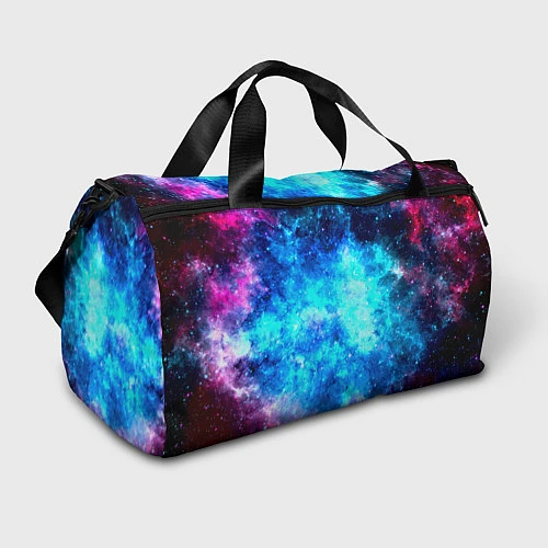 Спортивная сумка Голубая вселенная / 3D-принт – фото 1