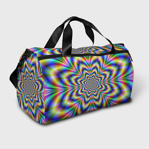 Спортивная сумка Красочная иллюзия / 3D-принт – фото 1