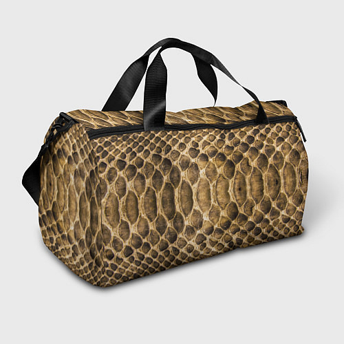 Спортивная сумка Змеиная кожа / 3D-принт – фото 1