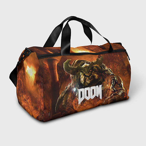 Спортивная сумка DOOM 4: Hell Cyberdemon / 3D-принт – фото 1