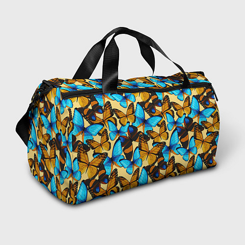 Спортивная сумка Бабочки / 3D-принт – фото 1