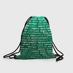 Рюкзак-мешок Программирование 8, цвет: 3D-принт