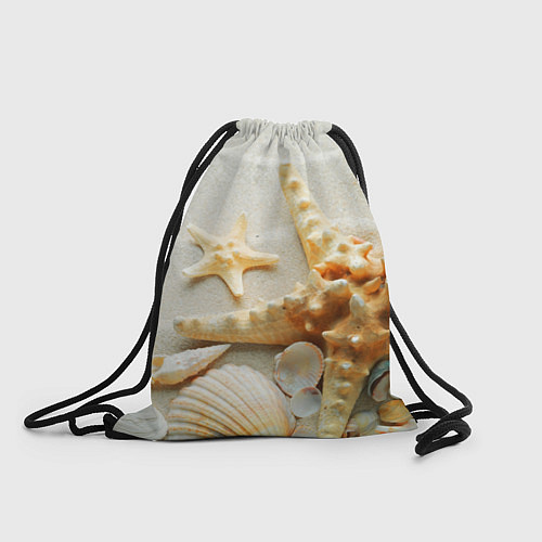 Мешок для обуви Морские ракушки / 3D-принт – фото 1