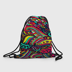 Рюкзак-мешок Disquared, цвет: 3D-принт