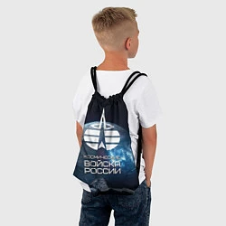 Рюкзак-мешок Космические войска, цвет: 3D-принт — фото 2
