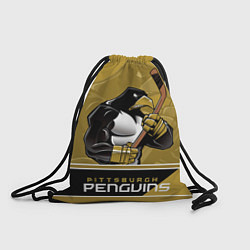 Рюкзак-мешок Pittsburgh Penguins, цвет: 3D-принт