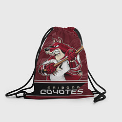 Рюкзак-мешок Arizona Coyotes, цвет: 3D-принт