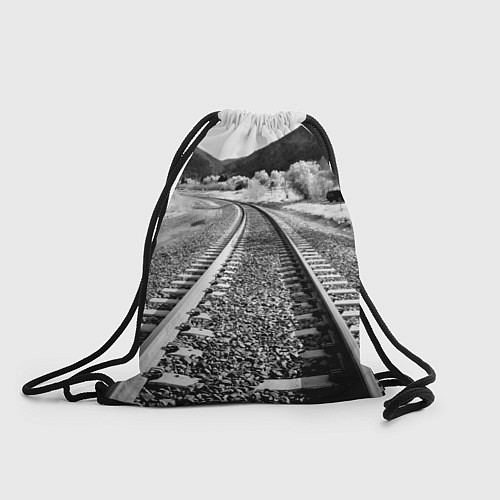 Мешок для обуви Железная дорога / 3D-принт – фото 1
