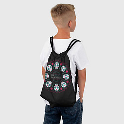Рюкзак-мешок Череп, цвет: 3D-принт — фото 2
