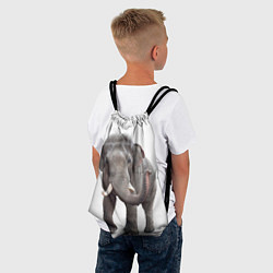 Рюкзак-мешок Большой слон, цвет: 3D-принт — фото 2