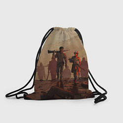 Рюкзак-мешок Walking Dead, цвет: 3D-принт