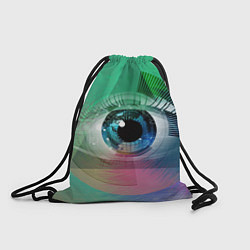Рюкзак-мешок Глаз, цвет: 3D-принт