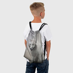 Рюкзак-мешок Волк, цвет: 3D-принт — фото 2