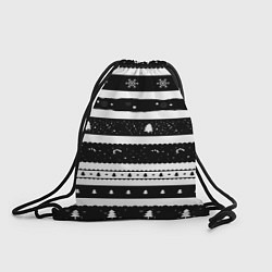 Рюкзак-мешок Рождество, цвет: 3D-принт