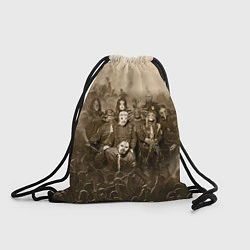 Рюкзак-мешок Slipknot Sepia, цвет: 3D-принт