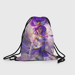 Рюкзак-мешок Purple, цвет: 3D-принт